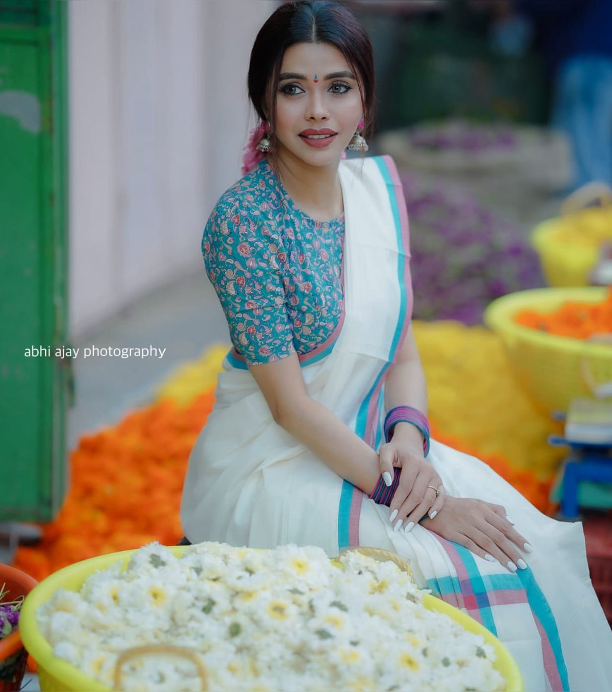 Nandhini (2) set saree